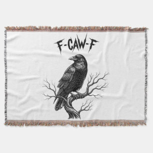 Cobertor Corvo - F-Caw-F