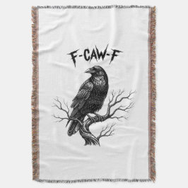 Cobertor Corvo - F-Caw-F