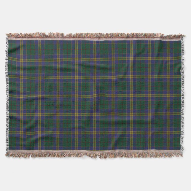 Cobertor County Kilkenny Irish Tartan (Frente)