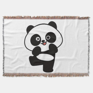 Cobertor Couverture Tissée Petit Panda Kawaii