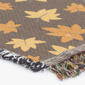 Cobertor Cozy Fall Vibe" Maple Leaf