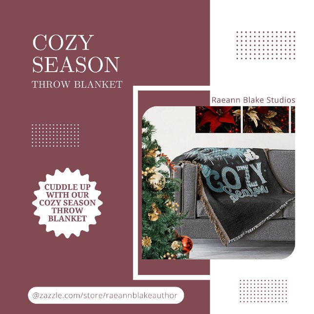 Cobertor Cozy Season Throw Blanket (Criador carregado)