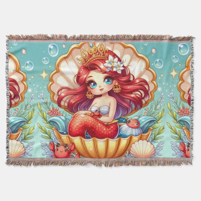 Cobertor Crab Royalties em Relógio de Parede de Desenho de  (Frente)