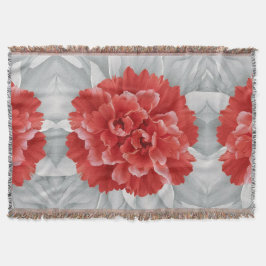 Cobertor Crimson Azalea Fleece Blanket