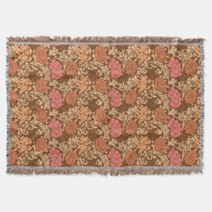 Cobertor Crisântemos, Brown e oxidação de William Morris