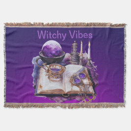 Cobertor Cristal Roxo Místico e Design inspirado no Tarot