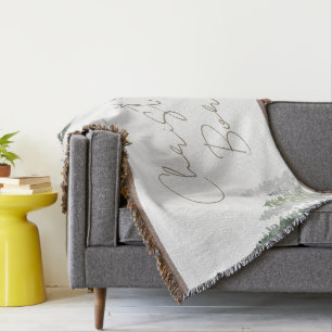 Cobertor Cristo é Árvores da Floresta Nascer