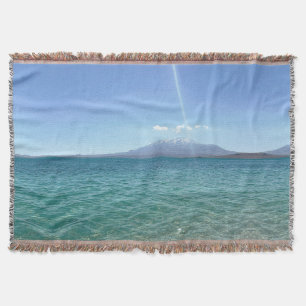 Cobertor Crystal Water View Blue Sky Beach Vibe Peaceful