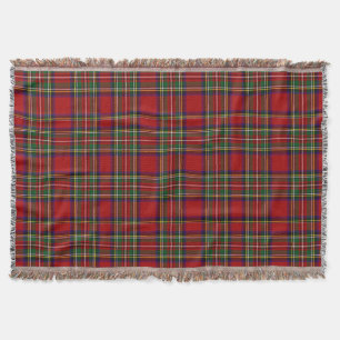 Cobertor Cunha xadrez tartan do clã PixDezines