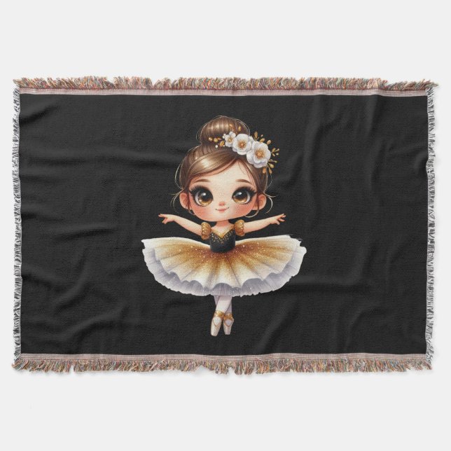 Cobertor Cute Ballerina (Frente)