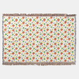 Cobertor Cute Strawberry Pattern