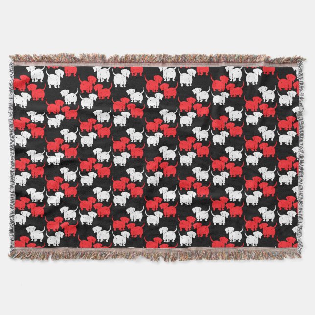 Cobertor Dachshund Dog Gifes (Frente)