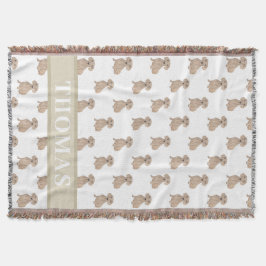 Cobertor Dachshund Personalizado (Suave, Vermelho)