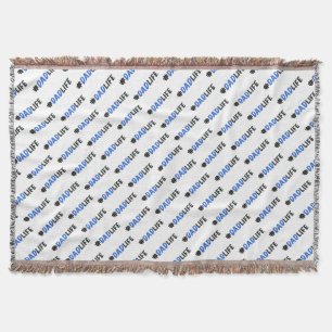 Cobertor #DADLIFE Joga Em Aberto 54" X 38"