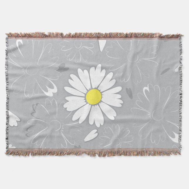 Cobertor Daisy Flower de Eilin (Frente)