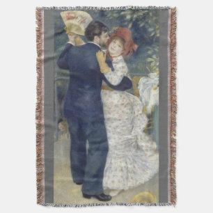 Cobertor Dança country por Pierre Renoir, Vintage Fine Art