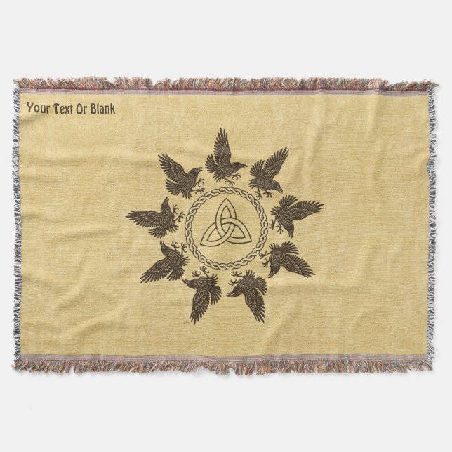 Cobertor Dança do Círculo de Ravens (Frente)