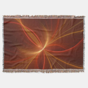 Cobertor Dançar Com A Arte Fractal Moderna Abstrato