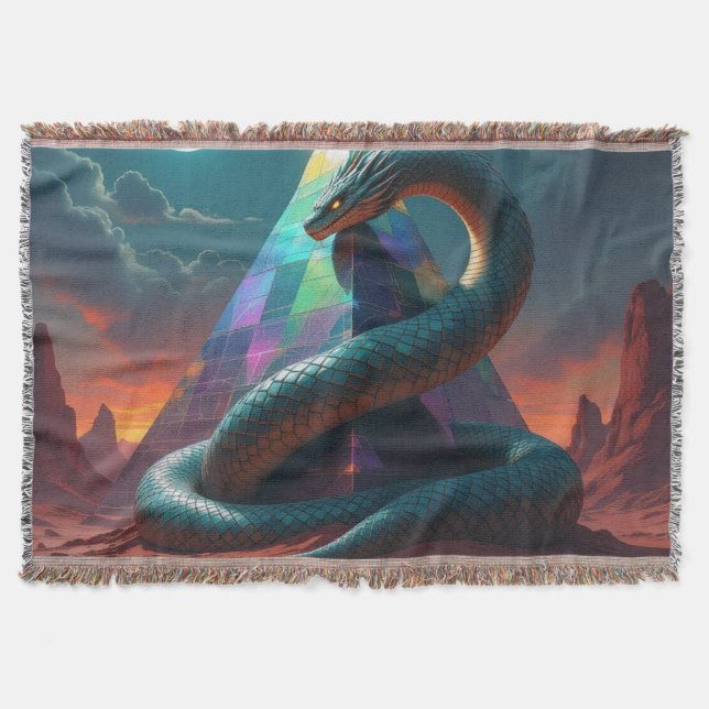 Cobertor „Das Geheimnis der Schlangengötter“ (Frente)