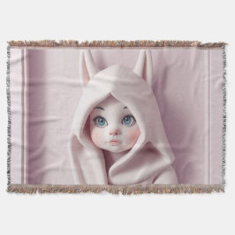 Cobertor „Das Mädchen im Zaubermantel“