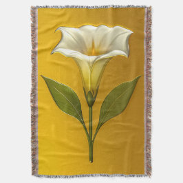 Cobertor Datura (Stechapfel) – Botanischer Metall Kontrast