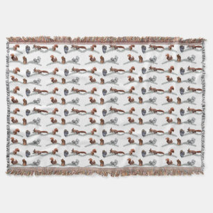 Cobertor de Arremesso Squirrel Frenzy (escolha a c