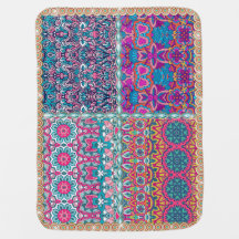Boho Colorida Baby Blanket