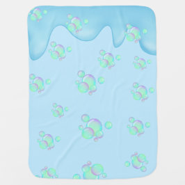Cobertor De Bebe Bolhas de sabão
