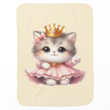 Bonita e pequena Princesa Kitten