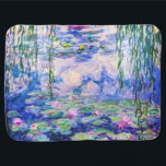 Cobertor De Bebe Claude Monet - Lírios/Ninfas 1919<br><div class="desc">Lírios/Ninfas (W.1852) - Claude Monet,  Petróleo na Canvas,  1916-1919</div>