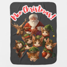 Design de Gato de Natal Personalizado – Meo Christ
