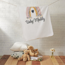 Diversão Rainbow Cozy Baby Blanket