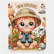 Explorador Pequeno: Safari Adventure Baby Design