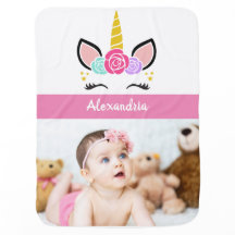 Foto e nome personalizados/Unicórnio flexível