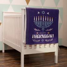 Happy Hanukkah Menorah