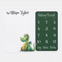 Hatch Miscale Milestone Baby Blanket