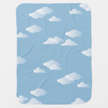 Impressão branco da nuvem dos azul-céu das nuvens