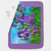 Iris Baby Blanket
