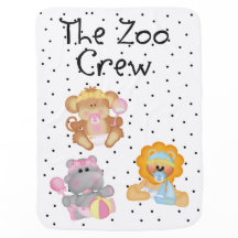 O Zoo Crew Baby Blanket