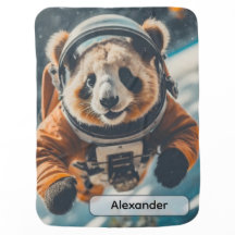 Panda Astronauta no Berçário de Animais Surrealist