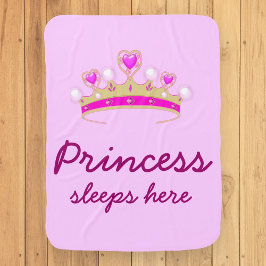 Cobertor De Bebe Pequena Princesa
