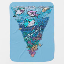 Pequeno rabisco de tubarão