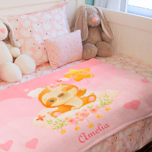 Personalizar A Lama De Bebê Em Nuvens Estrelas Dou