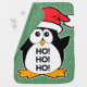 Cobertor De Bebe Pinguim bonito do Natal Ho Ho Ho (In Situ)