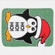 Cobertor De Bebe Pinguim bonito do Natal Ho Ho Ho (Horizontal)