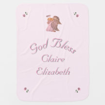 Pink & White "Our Angel" Customizable 