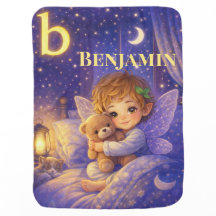 Presente Personalizado de Berçário Fada do Nome do