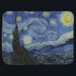 Cobertor De Bebe Starry Night Van Gogh<br><div class="desc">A Noite Estrelada é uma pintura do artista poste-impressionista holandês Vincent van Gogh,  cobertores de roletas,  cobertores de cobertores de rebanho,  panos de reentrância e muito mais.</div>