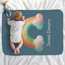 Whimsical Rainbow in Cloud Personalized