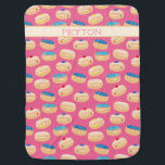 Cobertor De Bebe Yummy Sufganiyot Jelly Rosquinha Hanukkah Pattern<br><div class="desc">Yummy Sufganiyot Jelly Rosquinha Hanukkah Pattern. Sufganiyah Chanukah,  um monte de geleias.</div>